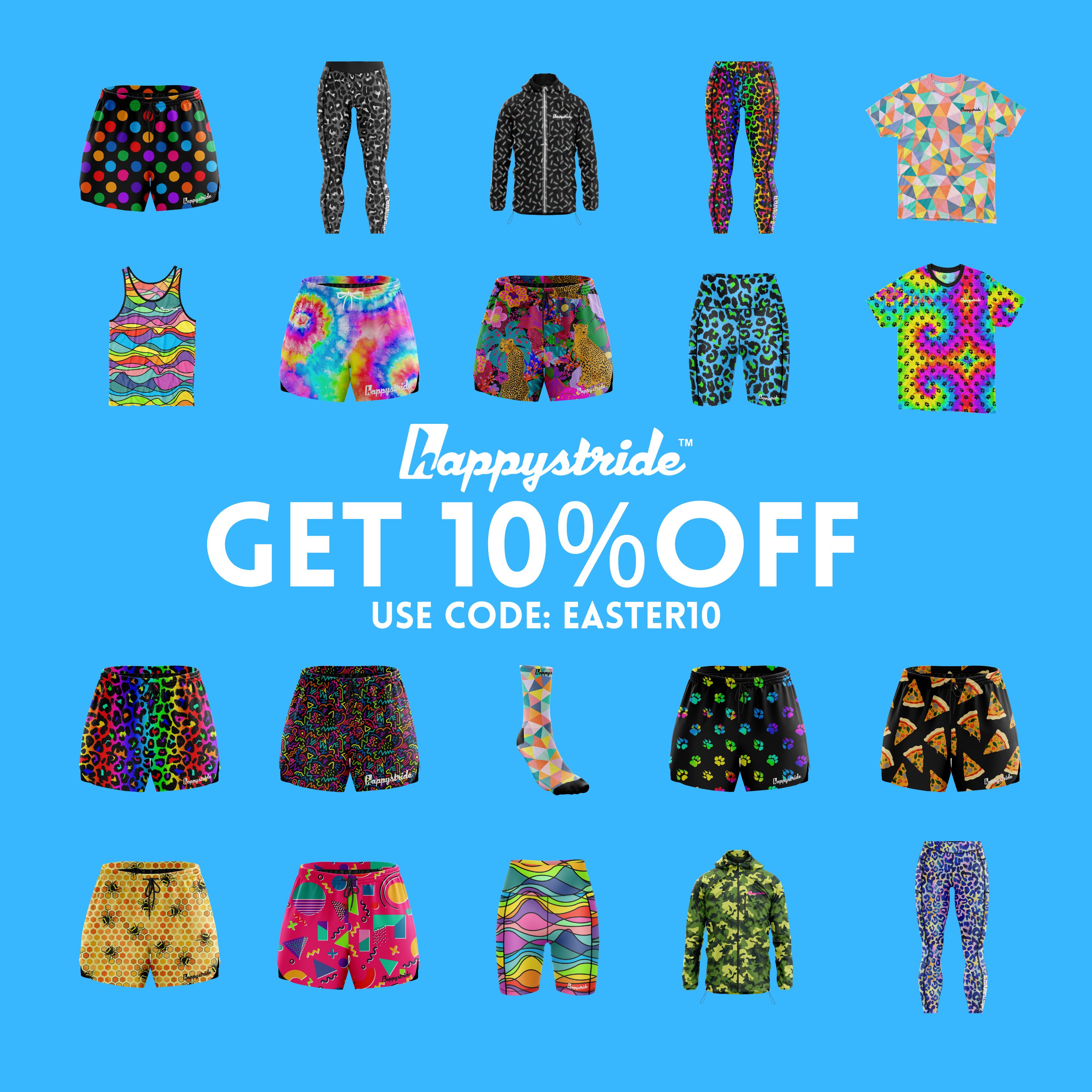 10 off everything for Easter! 😍 ENDS TODAY! Happystride